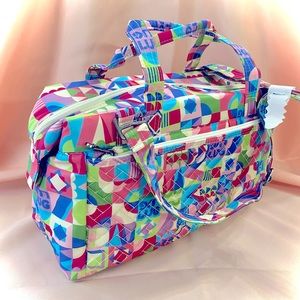 Lug Caboose Insulated Lunch Bag Wine Bag Travel Carryon Maximalist NWOT
